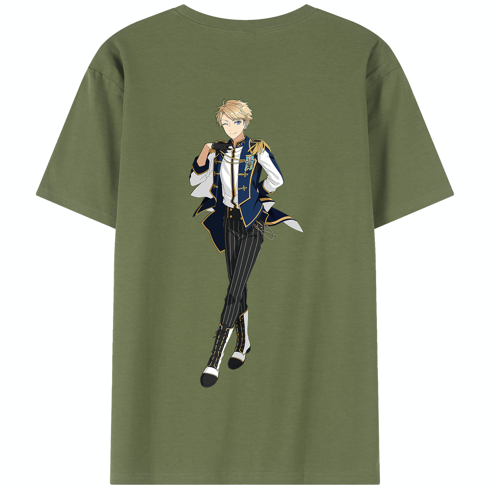 （画像用） あんさんぶるスターズ! Ensemble Stars 綿100％半袖Tシャツ（背面プリント）